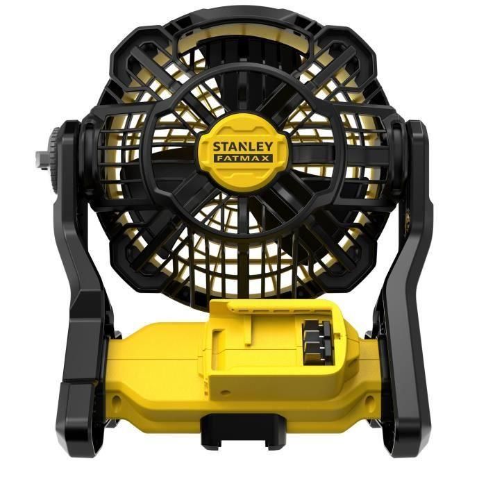 Ventilador - STANLEY - SFMCE001B-XJ - 3 velocidades - 1100 m3/h - 8h de autonomía 1 Ventilador - STANLEY - SFMCE001B-XJ - 3 velocidades - 1100 m3/h - 8h de autonomía 1