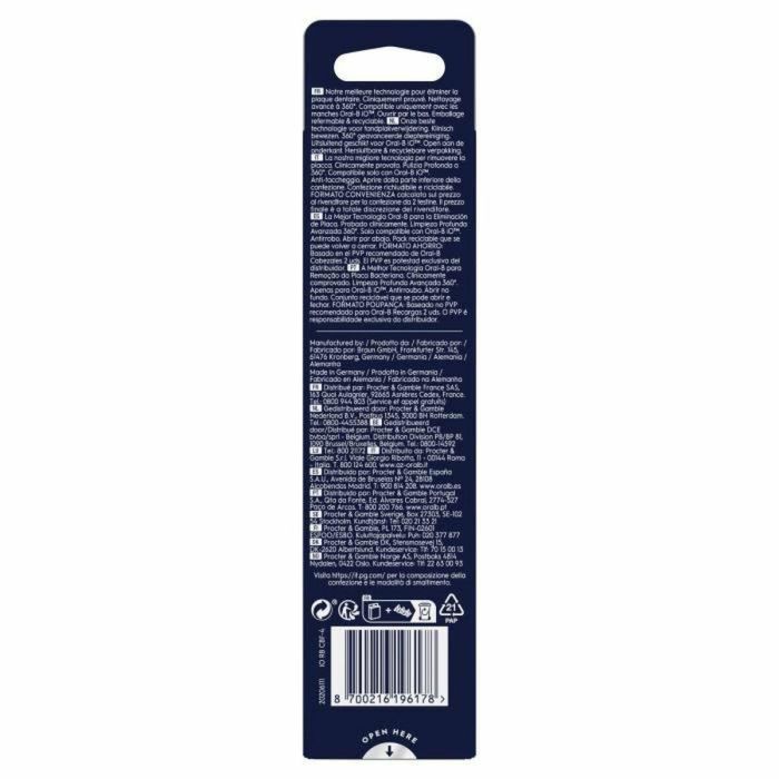 Oral-B ORA8700216196178 Recambios de cepillo iO Ultimate Clean Pack de 4 unidades Negro 11 Oral-B ORA8700216196178 Recambios de cepillo iO Ultimate Clean Pack de 4 unidades Negro 11