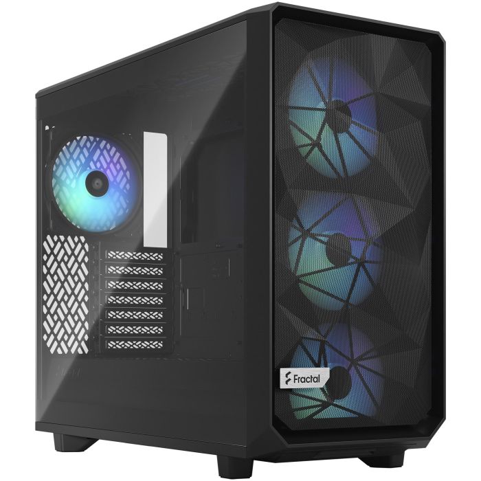 Fractal Design Meshify 2 Lite RGB Black Window Midi-Tower 0 Fractal Design Meshify 2 Lite RGB Black Window Midi-Tower 0