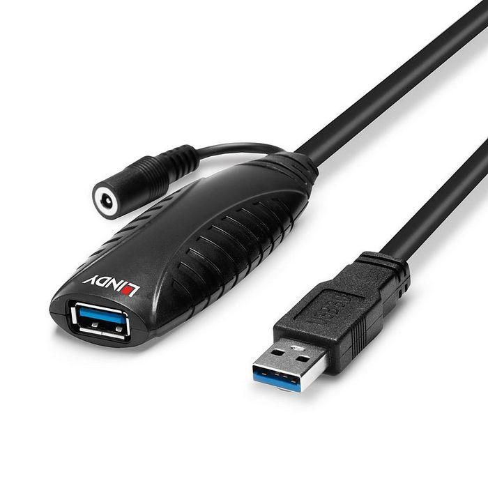 Lindy Cable Extensor Activo USB 3.0 de 10m, 5Gbps, USB A Macho-Hembra para PC/Laptop, Soporta Cadena hasta 20m 4 Lindy Cable Extensor Activo USB 3.0 de 10m, 5Gbps, USB A Macho-Hembra para PC/Laptop, Soporta Cadena hasta 20m 4