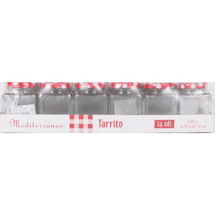Tarrito de vidrio multiusos 120 cc - Mediterraneo (96 Unidades) 1 Tarrito de vidrio multiusos 120 cc - Mediterraneo (96 Unidades) 1
