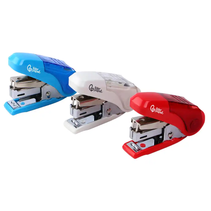 Liderpapel Grapadora Micro Nº10 12 Hojas con Regalo Funda y 1000 Grapas Colores Surtidos 0 Liderpapel Grapadora Micro Nº10 12 Hojas con Regalo Funda y 1000 Grapas Colores Surtidos 0