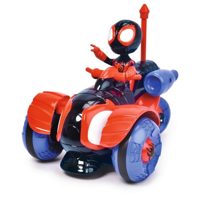 Coche radio control spidey techno racer escala 1:24 17 cm 2 Coche radio control spidey techno racer escala 1:24 17 cm 2