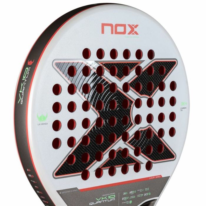 Pala de Pádel Nox Vk10 Quantum 3K Fibra de carbono 3 Pala de Pádel Nox Vk10 Quantum 3K Fibra de carbono 3
