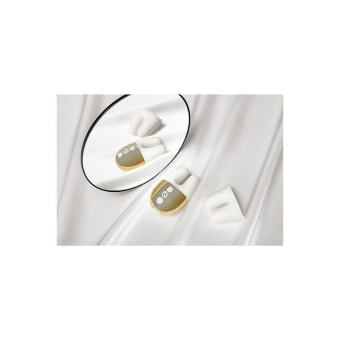 Vibrador Doble Estimulación Le Wand Blanco 1 Vibrador Doble Estimulación Le Wand Blanco 1