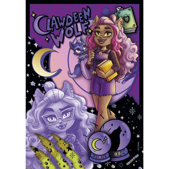 Puzzle Clawdeen Wolf Monster High 150pzs 1