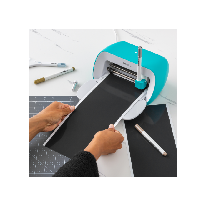 Cricut 2009443 Etiqueta Autoadhesiva Permanente Negra para Smart Label, 4 Piezas Cricut 2009443 Etiqueta Autoadhesiva Permanente Negra para Smart Label, 4 Piezas