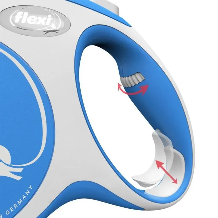 Flexi Correa New Comfort M Cinta 5M Azul 1