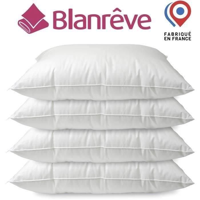 Blanreve BLA3245841691506 Juego de 2 Almohadas 60x60 cm con Acabado Bourdon