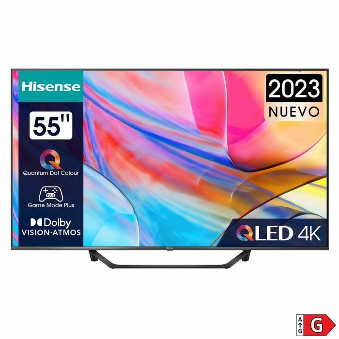 Smart TV Hisense A7KQ 55" 4K Ultra HD HDR QLED 4 Smart TV Hisense A7KQ 55" 4K Ultra HD HDR QLED 4