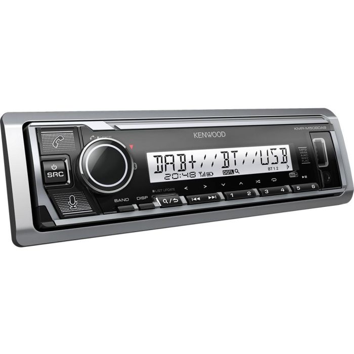 Kenwood KMR-M508DAB Radio Receptor Marino con Bluetooth, USB y Sintonizador DAB+, Negro, 200W 2 Kenwood KMR-M508DAB Radio Receptor Marino con Bluetooth, USB y Sintonizador DAB+, Negro, 200W 2