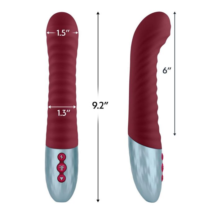 Vibrador Punto G FemmeFunn Rojo 5 Vibrador Punto G FemmeFunn Rojo 5