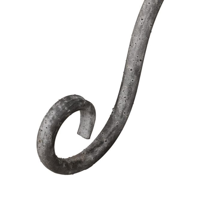 Mesita Gris Metal 36 X 36 X 61 cm