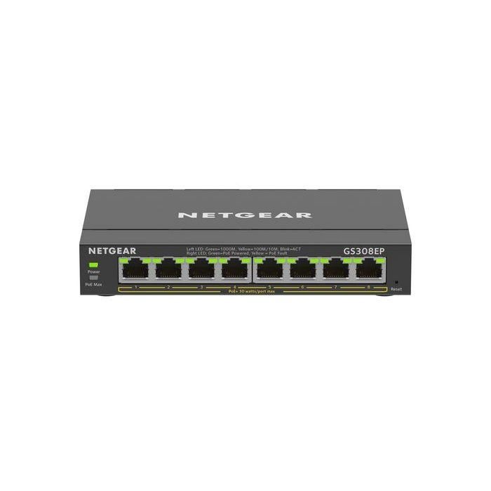 NETGEAR GS308EP 8P Switch Gestionado PoE+ Gigabit Ethernet 3