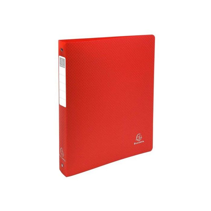 Carpeta De Anillas Exacompta Pp A4 4 An.Redonda 30Mm Rojo