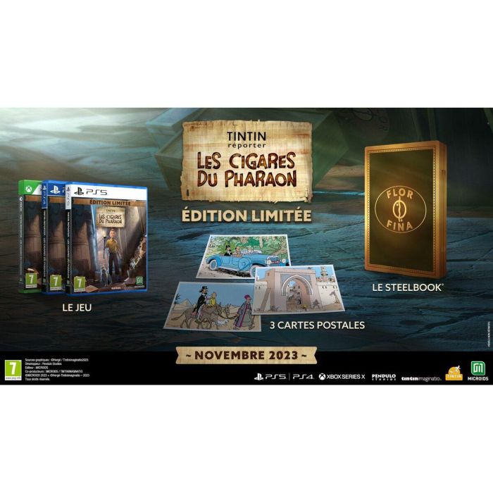 Tintín Reportero - Los Cigarros del Faraón - Juego de PS4 - Edición limitada 6 Tintín Reportero - Los Cigarros del Faraón - Juego de PS4 - Edición limitada 6