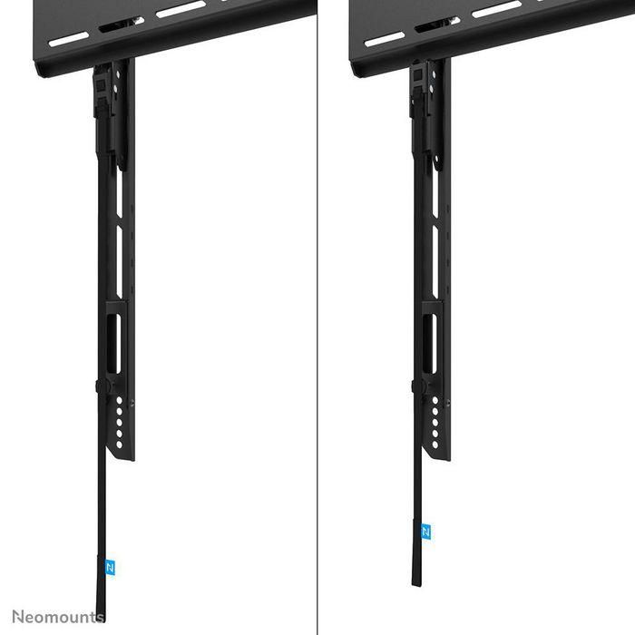 Neomounts WL30-750BL18 Soporte de Pared Fijo para Pantallas de 43-98", Hasta 125kg, VESA 100x100-800x600, Nivelación, Bloqueable 12