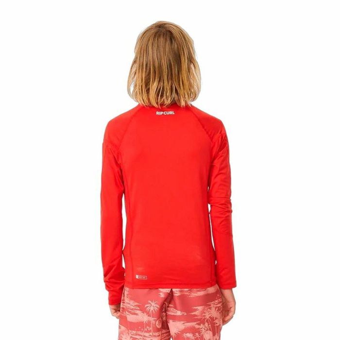Camiseta de Baño Rip Curl Wave Upf L/S Rojo 1