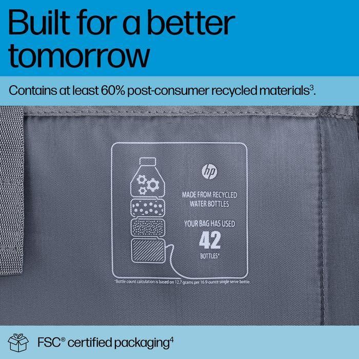 HP Travel Plus 22L Mochila para Portátil de 16 Pulgadas - Compañero de Viaje con Múltiples Compartimentos 6