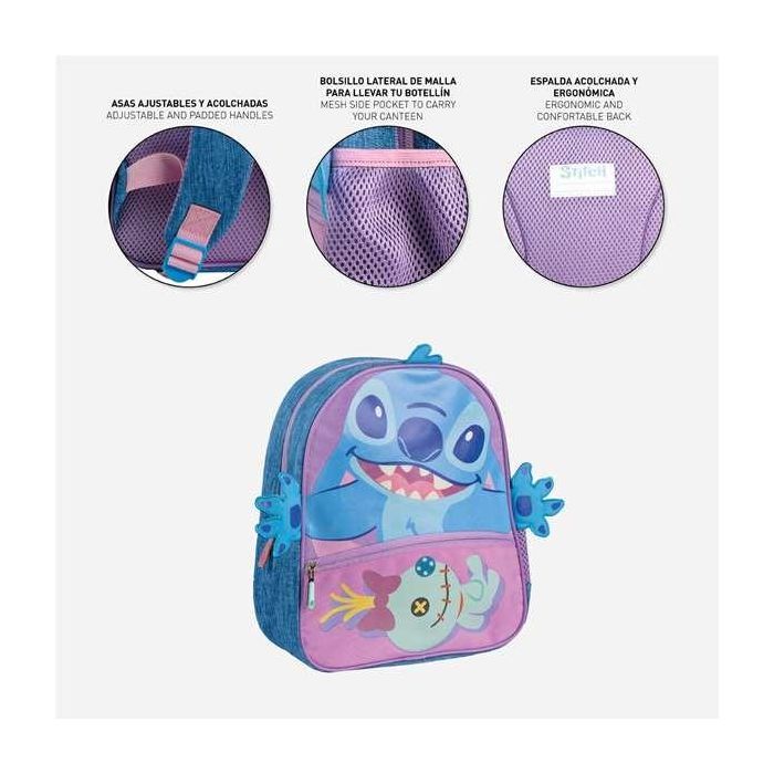 Mochila infantil stitch 2.5 x 3.0 x 1.0 cm 3 Mochila infantil stitch 2.5 x 3.0 x 1.0 cm 3