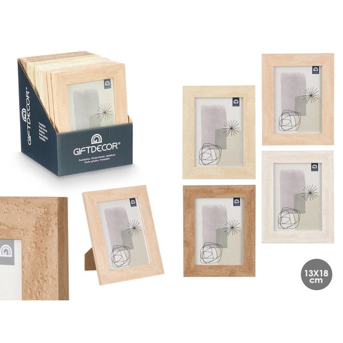 Portafoto Efecto Piedra 13X18 Surtidos Giftdecor (24 Unidades) Portafoto Efecto Piedra 13X18 Surtidos Giftdecor (24 Unidades)