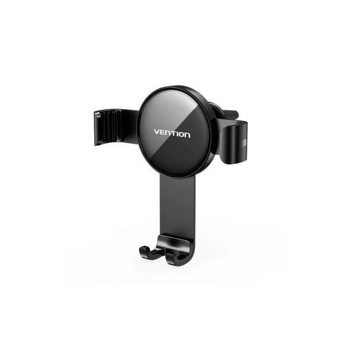 Vention KCSB0 Soporte de Smartphone para Coche, Sujeción por Gravedad Automática, para Salida de Aire, Giro 360°, Compatible 4.7-7.2", Negro
