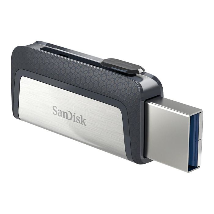 Sandisk Ultra Dual Drive Type-A/Type-C 64GB USB 3.2 Gen 1 (3.1 Gen 1) Negro Plata 2