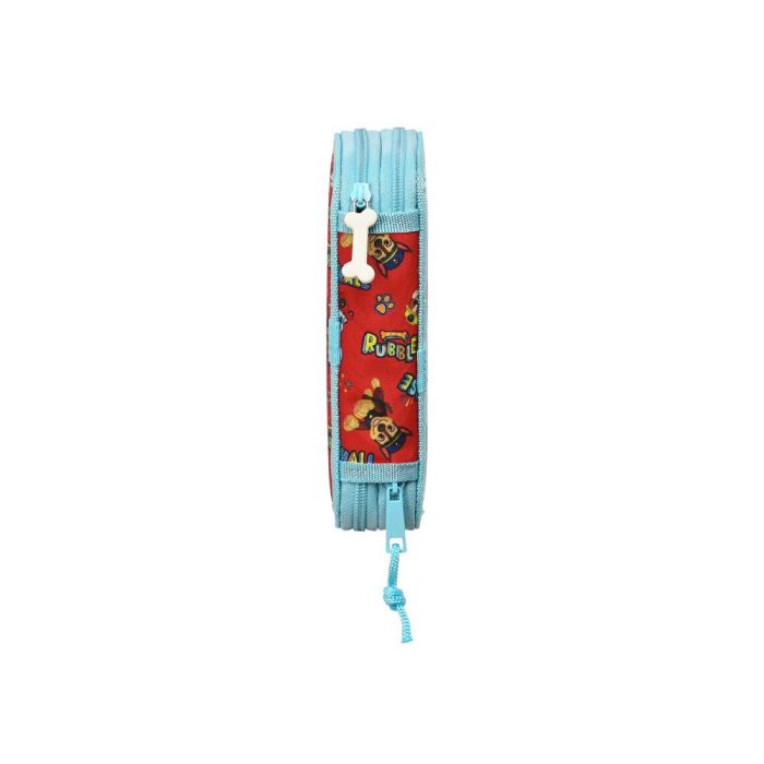 Estuche Escolar con Accesorios The Paw Patrol Funday Azul Rojo 12.5 x 19.5 x 4 cm (28 piezas) 2