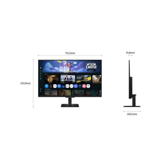 Samsung LS32FM502EUXEN Pantalla para PC 81,3 cm (32") Full HD LED Negro 4