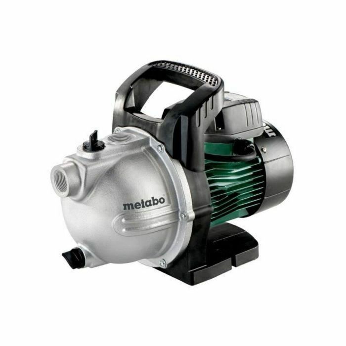 Metabo P 4000 G Bomba de Jardín 1100 W para Regar, Bombear y Drenar Agua Limpia