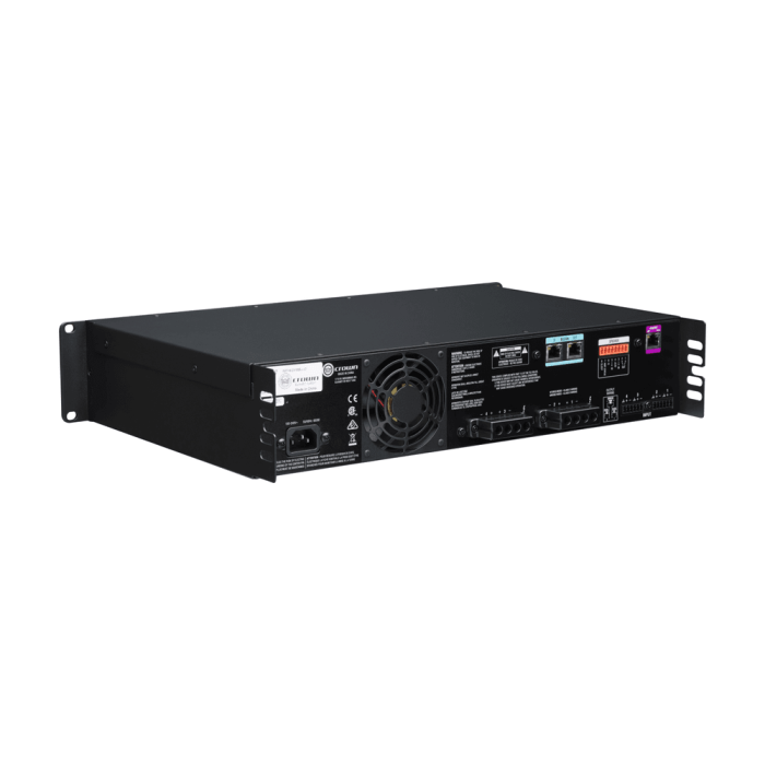 Entrada Analógica + Blu Link, 4 Canales, 600W Por Canal De Salida 7 Entrada Analógica + Blu Link, 4 Canales, 600W Por Canal De Salida 7