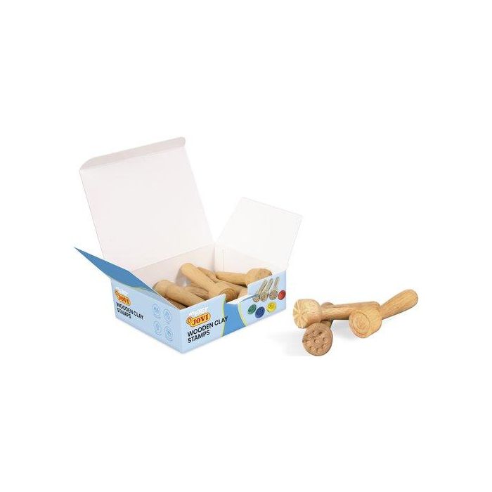 Sello De Madera Para Plastilina Jovi Baby Caja De 12