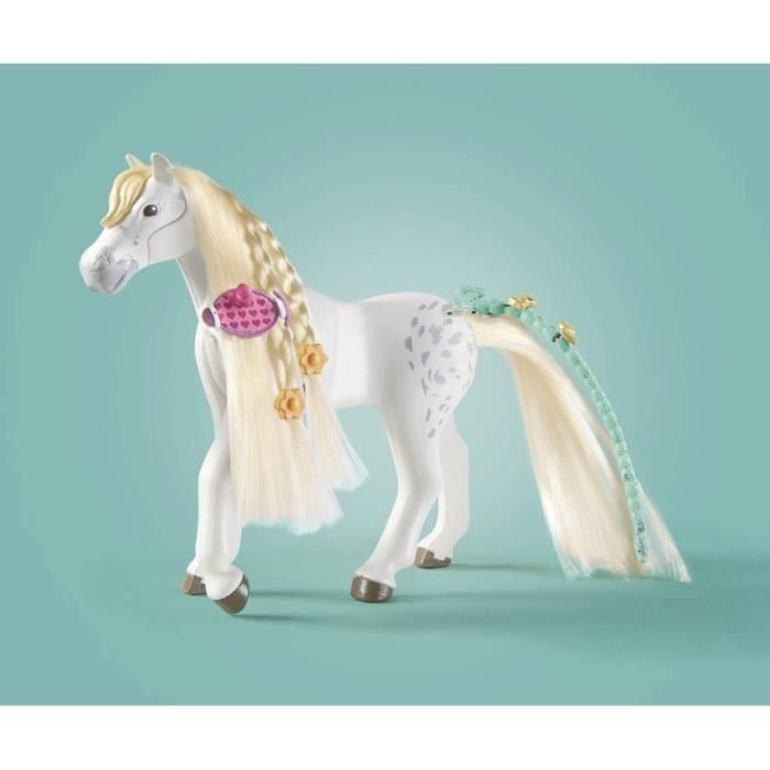 Playmobil PL71354 Lavadero Isabella y Leona - Caballos de la Cascada - Juguete para niños +5 años 5