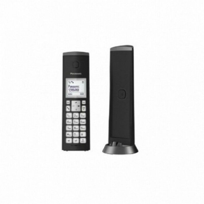Teléfono Inalámbrico Panasonic KX-TGK210SPB DECT Blanco Negro Teléfono Inalámbrico Panasonic KX-TGK210SPB DECT Blanco Negro
