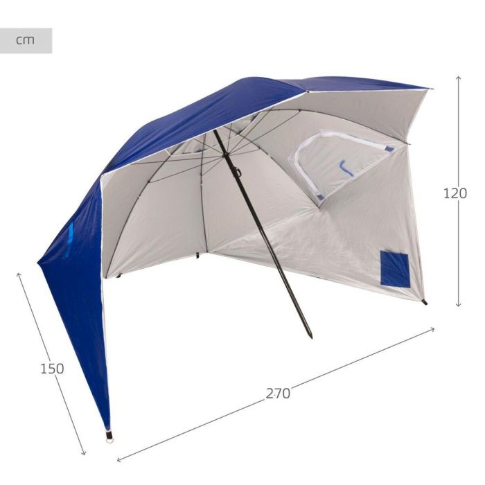 Sombrilla Aktive 240 x 210 x 240 cm (6 Unidades) 8 Sombrilla Aktive 240 x 210 x 240 cm (6 Unidades) 8