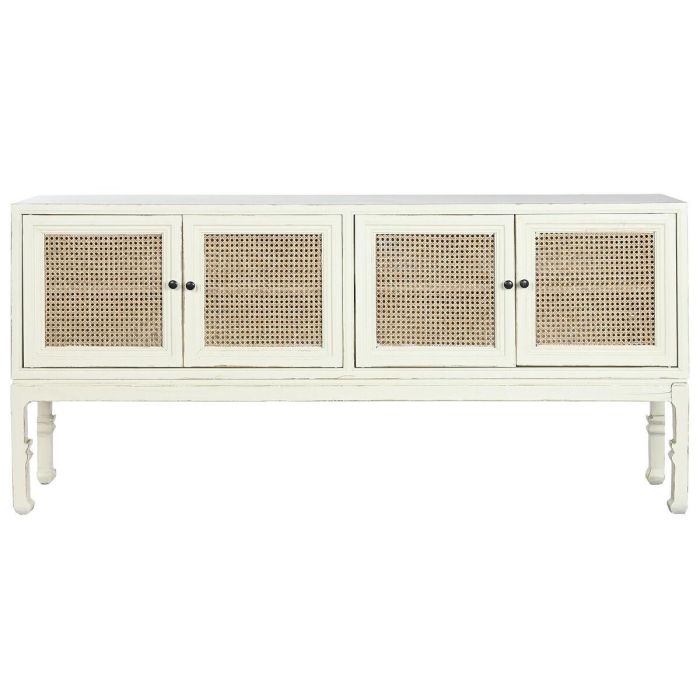 Buffet Oriental DKD Home Decor Blanco Roto Natural 40 x 85 x 180 cm 1