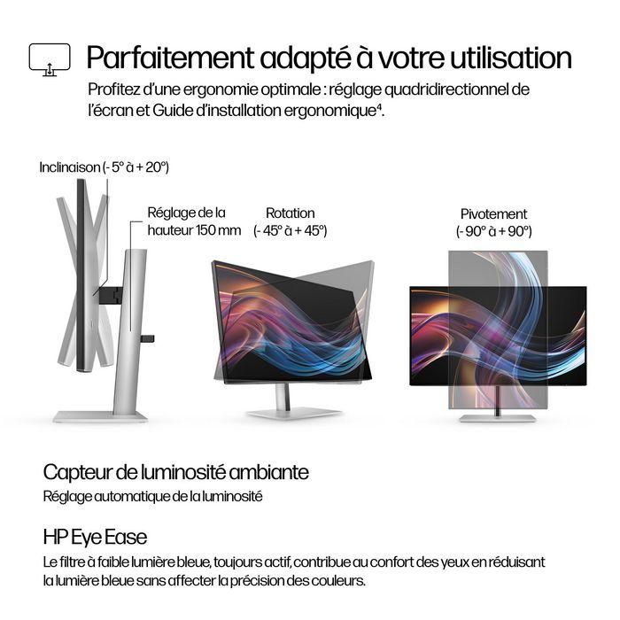 HP 727pk Monitor Series 7 Pro 27 pulgadas 4K Thunderbolt 4 Profesional 12