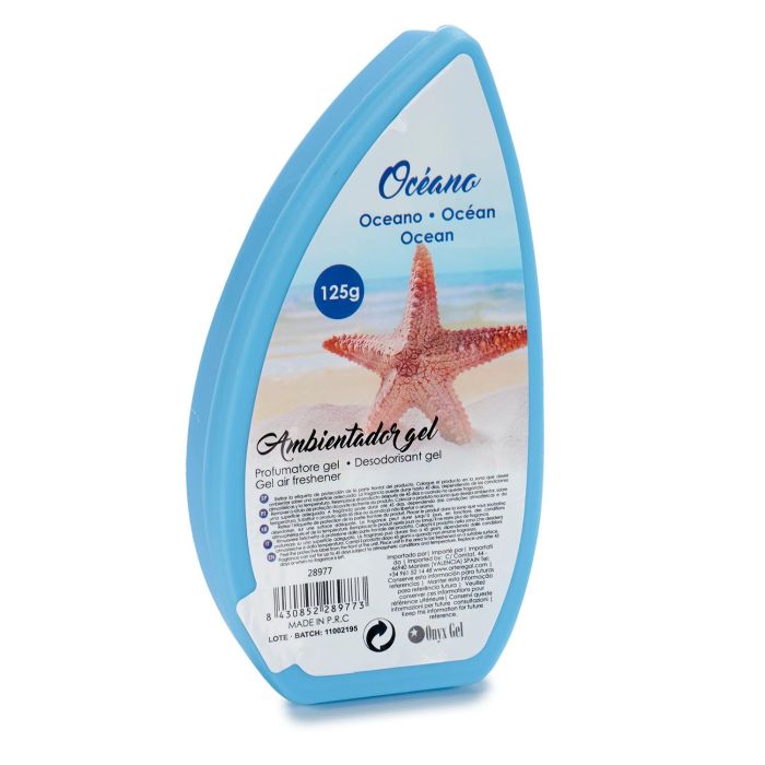Ambientador Gel Oceano 125Gr Acorde 3X14CM (48 Unidades) 1 Ambientador Gel Oceano 125Gr Acorde 3X14CM (48 Unidades) 1
