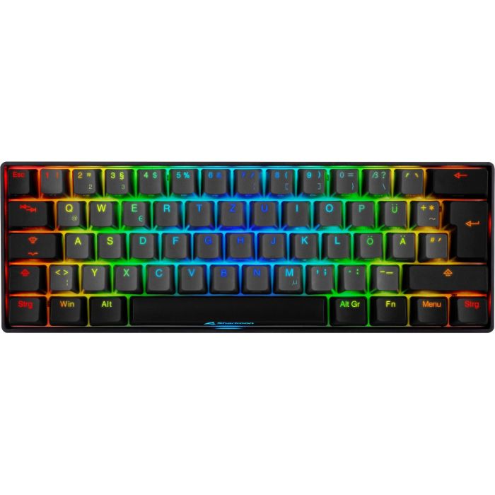 Sharkoon SKILLER SAC20 S4 (schwarz. 61 Stck. ISO-Layout (DE). fr SKILLER SGK50 S4) 4