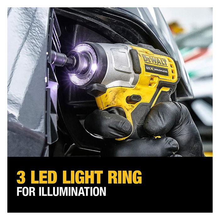 Dewalt DCF801D2 Atornillador de Impacto 12V 2.0Ah Profesional