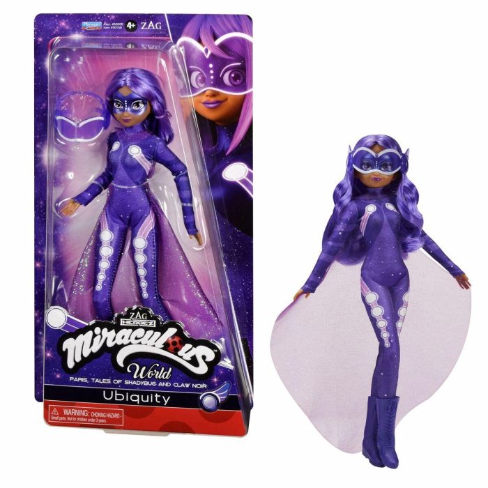 Bandai AAAME75201 Muñeca Articulada Miraculous Ladybug Ubiquity Licencia Oficial 26 cm 14