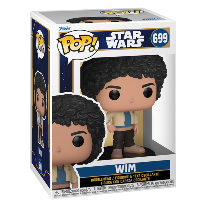 Funko POP Star Wars Skeleton Crew Wim Figura de Vinilo de 9cm en Caja Regalo