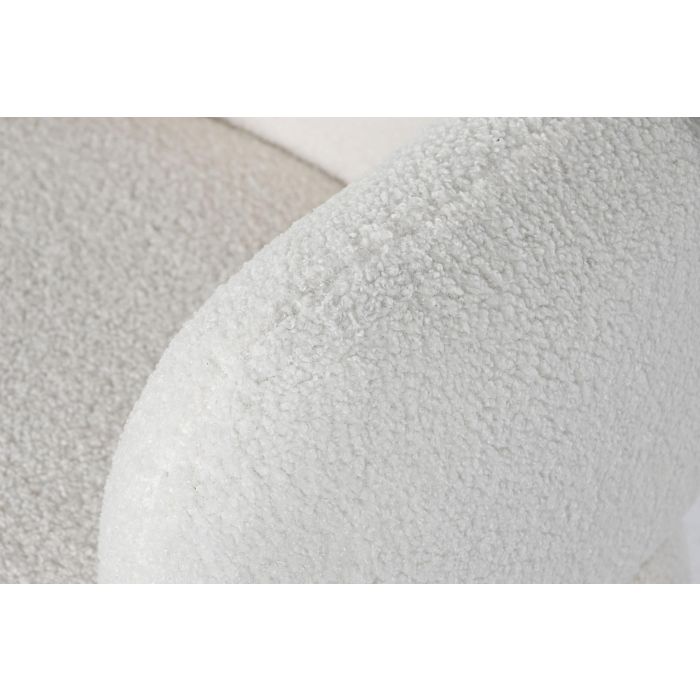 DKD Home Decor Butaca Blanco Natural Poliester Madera 70 x 80 x 70 cm 3 DKD Home Decor Butaca Blanco Natural Poliester Madera 70 x 80 x 70 cm 3