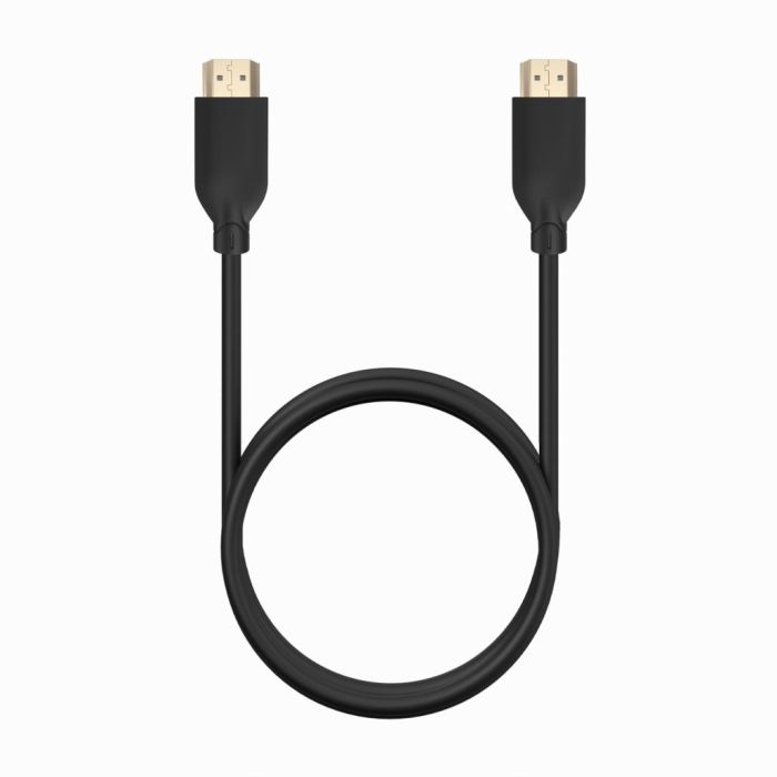 AISENS - CABLE HDMI V2.0 CCS PREMIUM ALTA VELOCIDAD / HEC 4K@60HZ 18GBPS, A/M-A/M, NEGRO, 1.0M