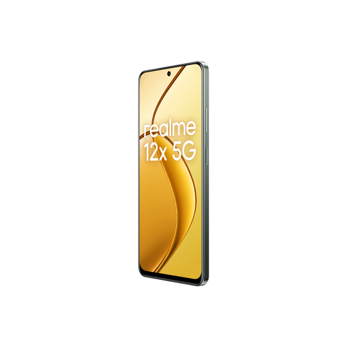 Realme 12X 5G 6-128 BK Smartphone, MediaTek Dimensity 6100+ 5G, 6GB RAM, 128GB, Pantalla 6.6" 120Hz, Cámara 50MP, Batería 5000mAh, Negro Brillante 6 Realme 12X 5G 6-128 BK Smartphone, MediaTek Dimensity 6100+ 5G, 6GB RAM, 128GB, Pantalla 6.6" 120Hz, Cámara 50MP, Batería 5000mAh, Negro Brillante 6