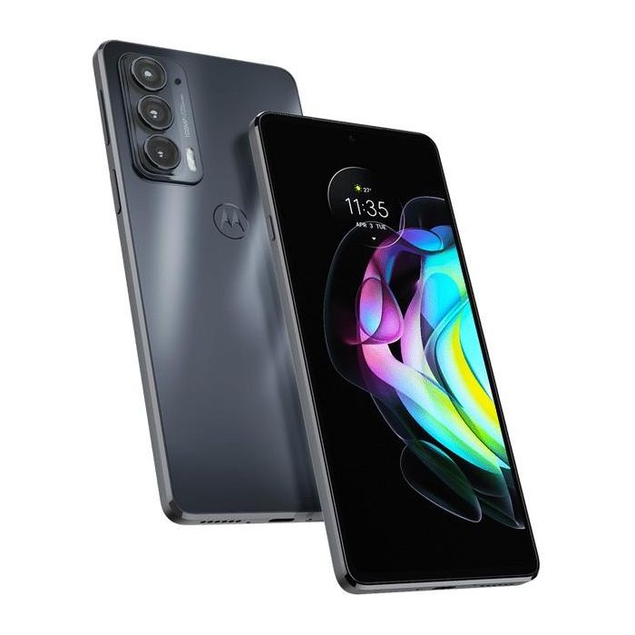 Motorola XT2143-1 edge 20 Dual Sim 8GB RAM 128GB Almacenamiento 5G Frost Grey Pantalla OLED 144Hz Cámara 108MP Android 11 3