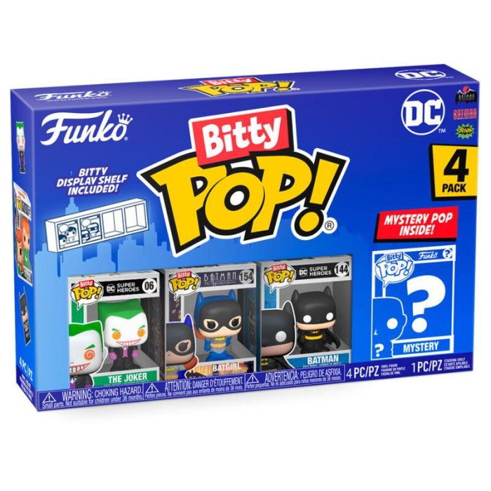 Blister 4 figuras Bitty POP DC Comics The Joker 0 Blister 4 figuras Bitty POP DC Comics The Joker 0