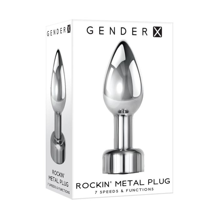 Plug Anal Gender X ROCKIN' Plateado 1