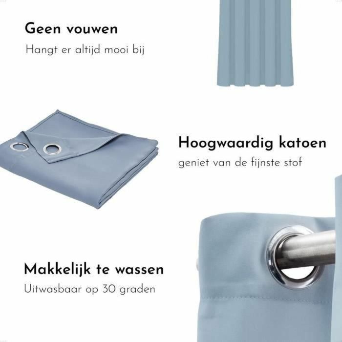 Cortina TODAY Essential Denim 140 x 240 cm 1