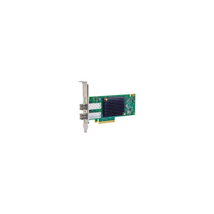Broadcom LPE36002-M64 - Adaptador Host Bus FC PCIe 4.0 x8 Low-Profile - Fibra 64Gb - Dual SFP+ para Servidor